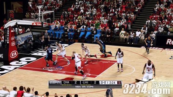 NBA 2K12怎么使用espn记分牌