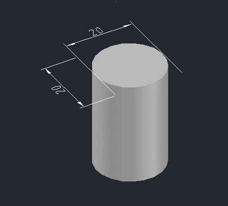 autocad2010三维建模里面如何把长方体用倒圆角f命令变成圆柱体谢谢